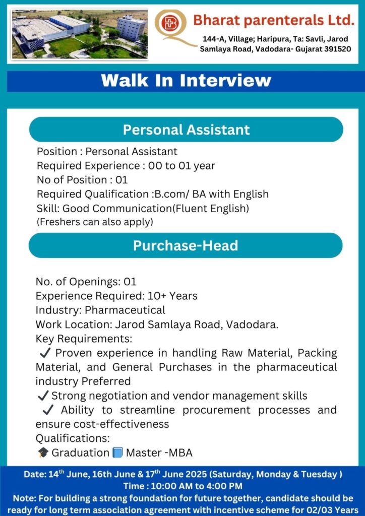 Bharat Parenterals Ltd
