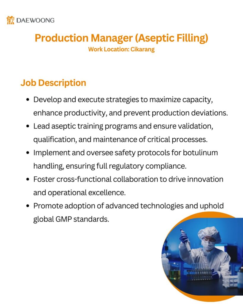 Daewoong Pharmaceutical Walk in interview