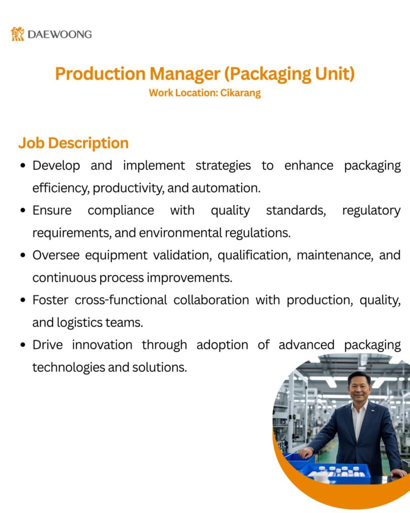 Daewoong Pharmaceutical Walk in interview