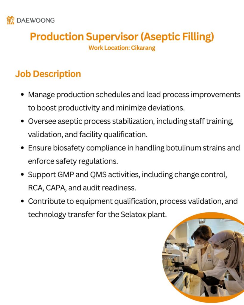 Daewoong Pharmaceutical Walk in interview