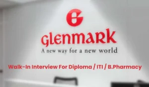 Glenmark Pharmaceuticals Walk in Drive