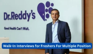 Dr. Reddy Walk in