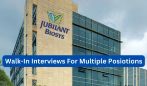 Jubilant Biosys Limited Hiring