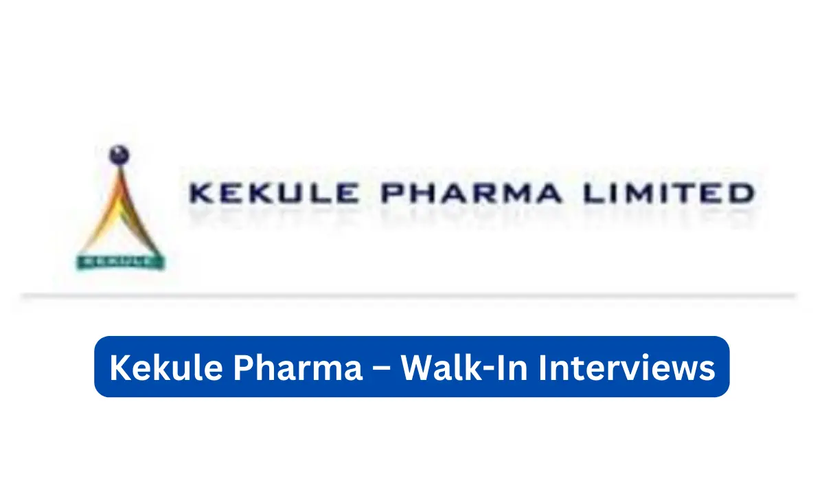 Kekule Pharma Jobs