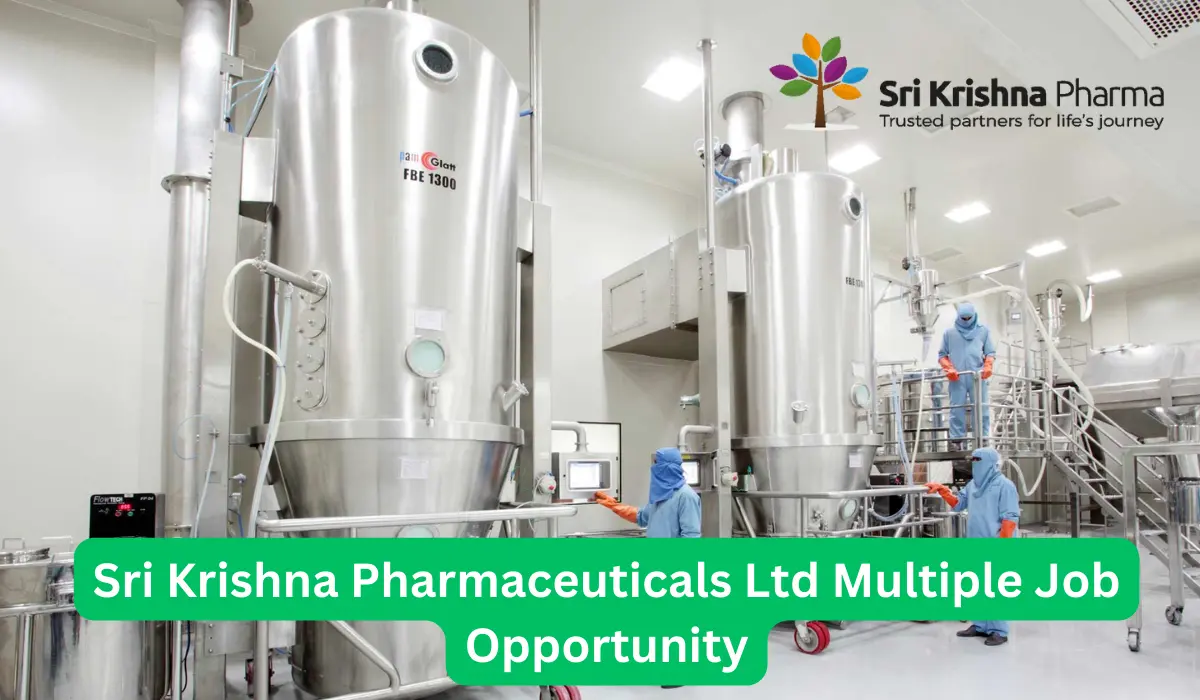 Sri Krishna Pharmaceuticals Job