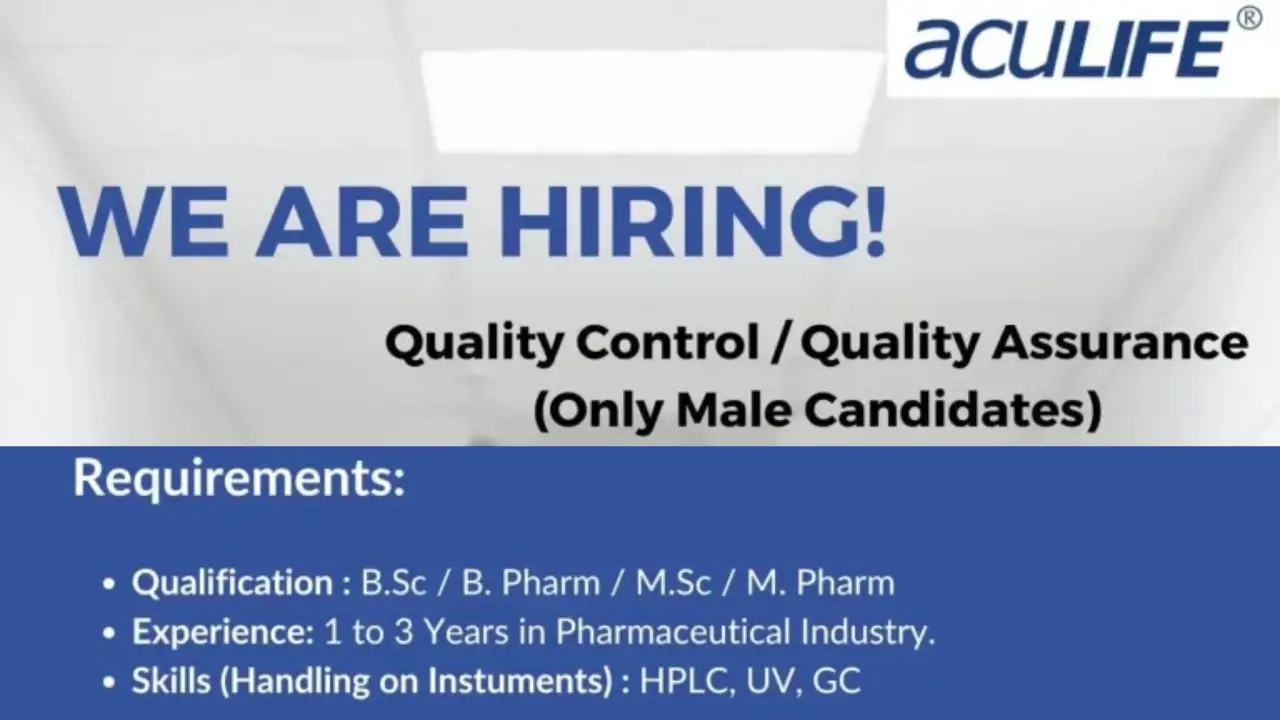 Aculife Healthcare Hiring