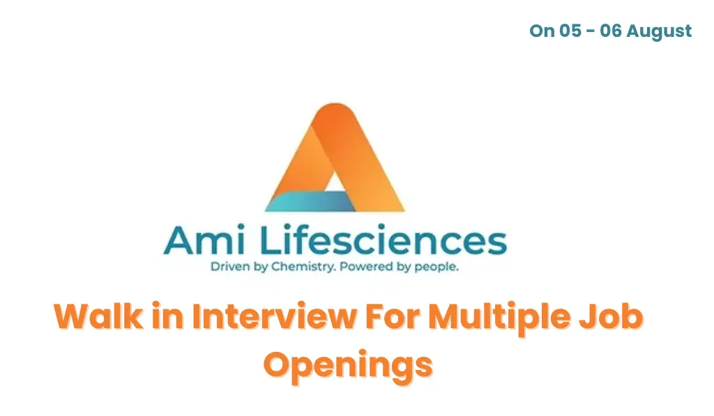 Ami Lifesciences Hiring
