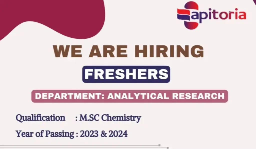Apitoria Pharma Hiring