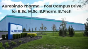 Aurobindo Pharma Pool Campus Drive