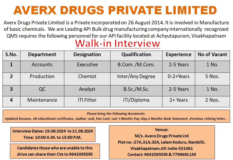 Averx Drugs Walk in