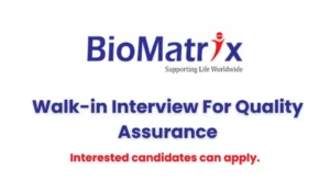 BioMetrix Walk in