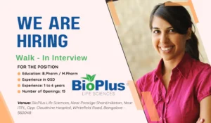 BioPlus Life Sciences Walk in