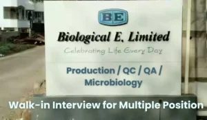 Biological E. Limited Notification