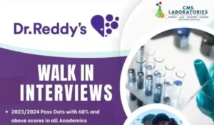 Dr. Reddy’s Laboratories Walk-In