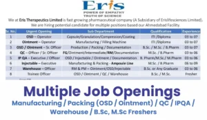 Eris Therapeutics Limited jobs
