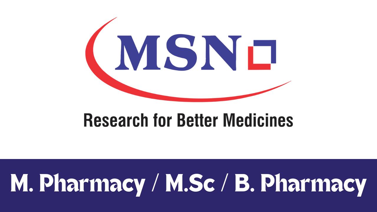 MSN Group – Walk-In Drive for Formulation Analytical