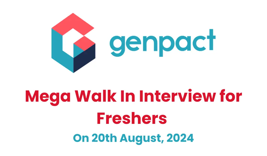 Genpact Mega Walk in