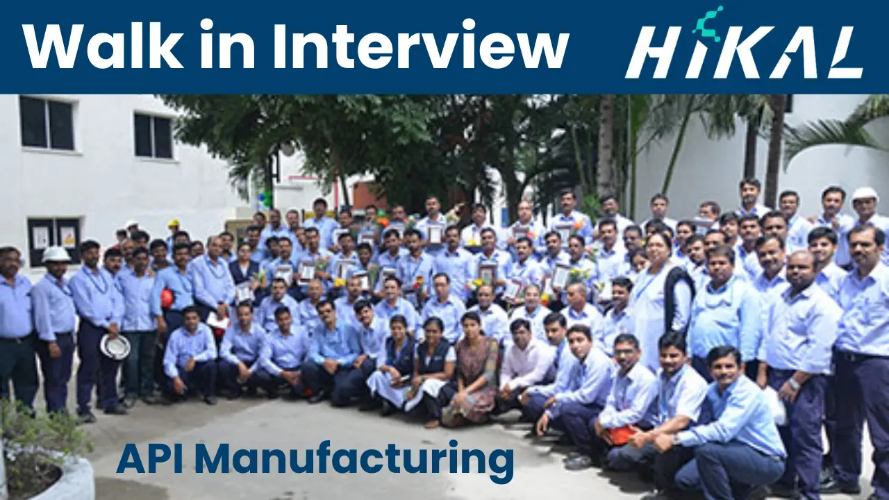 Hikal Limited Walk in