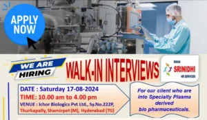 Ichor Biologics Walk in