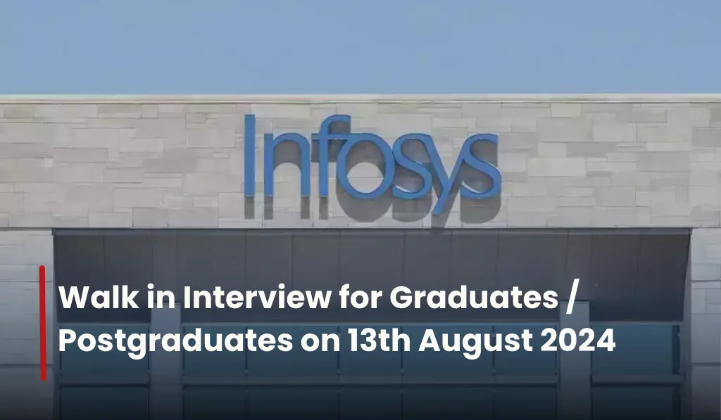 Infosys BPM Walk in