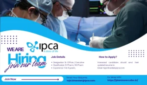 Ipca Laboratories Hiring