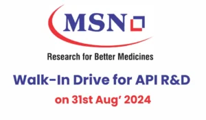 MSN Laboratories Walk in