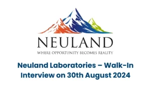 Neuland Laboratories Walk in