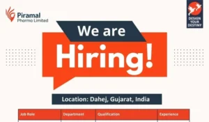Piramal Pharma Ltd Jobs