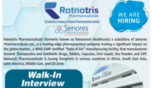 Ratnatris Pharmaceuticals jobs