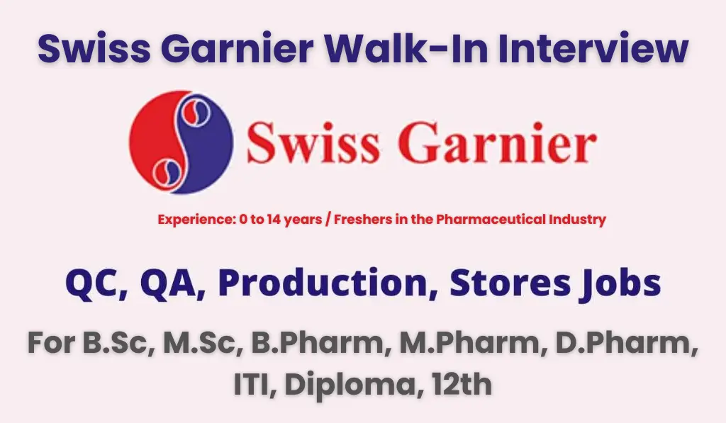 Swiss Garnier Walk-In Interview