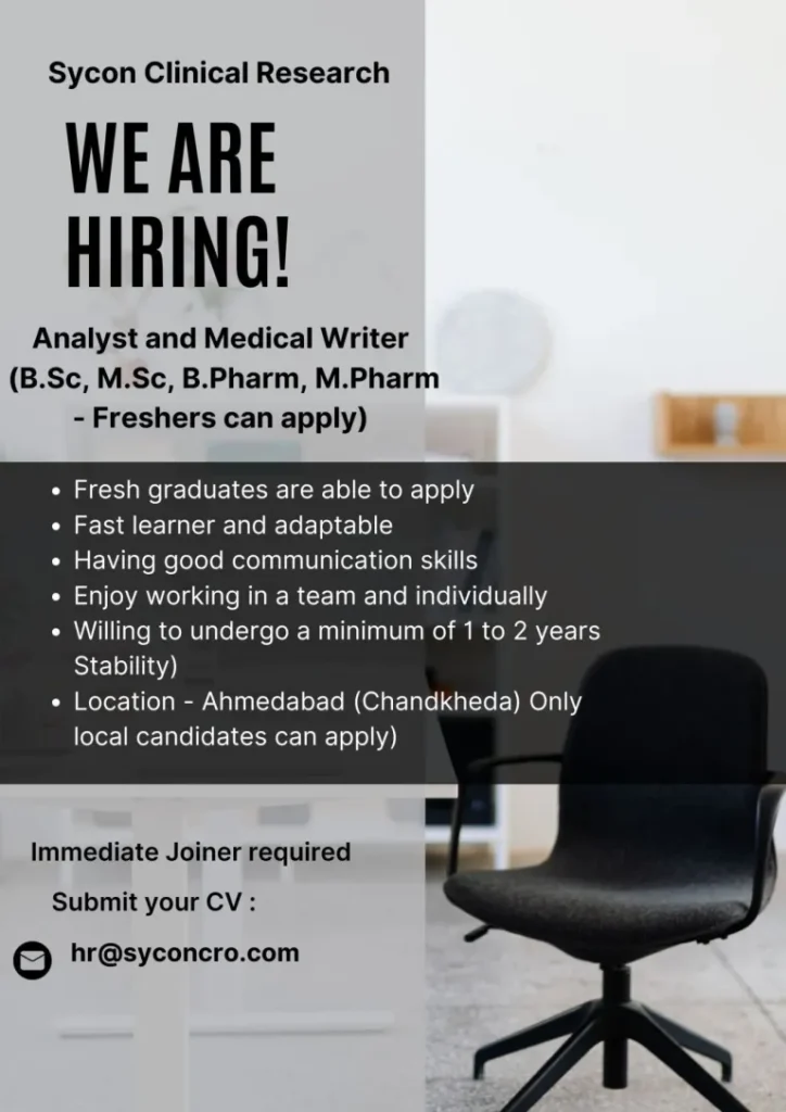Sycon Clinical Research jobs