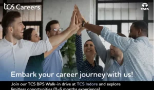 TCS Walk in Notification