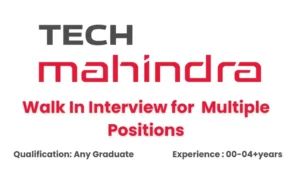 Tech Mahindra Walk-In