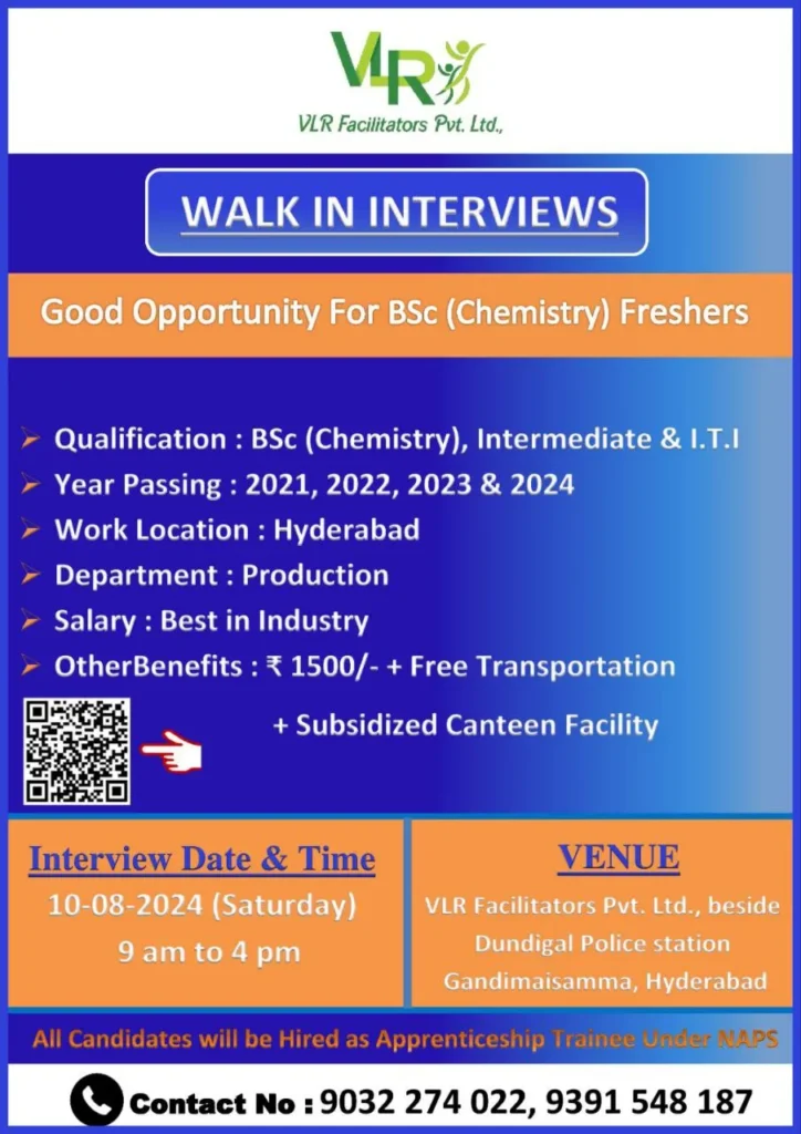 VLR Facilitators Walk in Notification