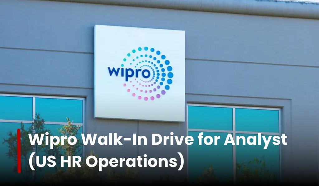 Wipro Walk-In Drive
