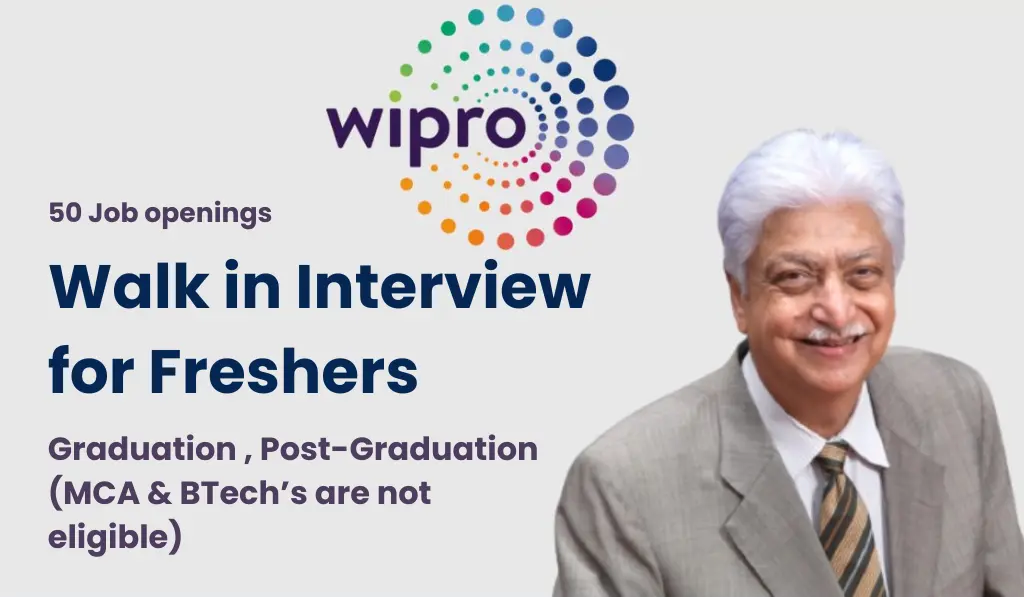 Wipro Walk in