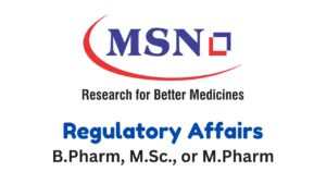 MSN Laboratories – Walk-In Drive for Regulatory Affairs