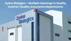 Zydus Biologics Jobs