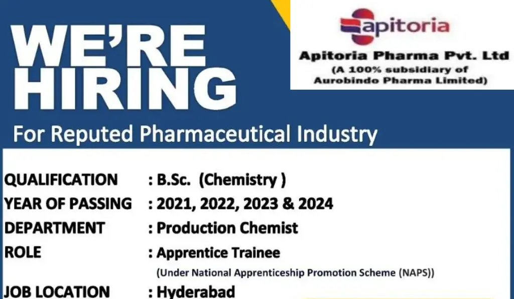 Apitoria Pharma Walk-In Drive