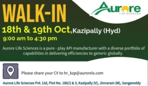 Aurore Life Sciences Walk in