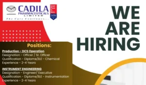 Cadila Pharmaceutical Jobs