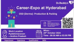 Dr. Reddy’s Laboratories Walk in