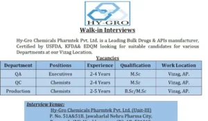 Hy-Gro Chemicals – Walk-In Interview