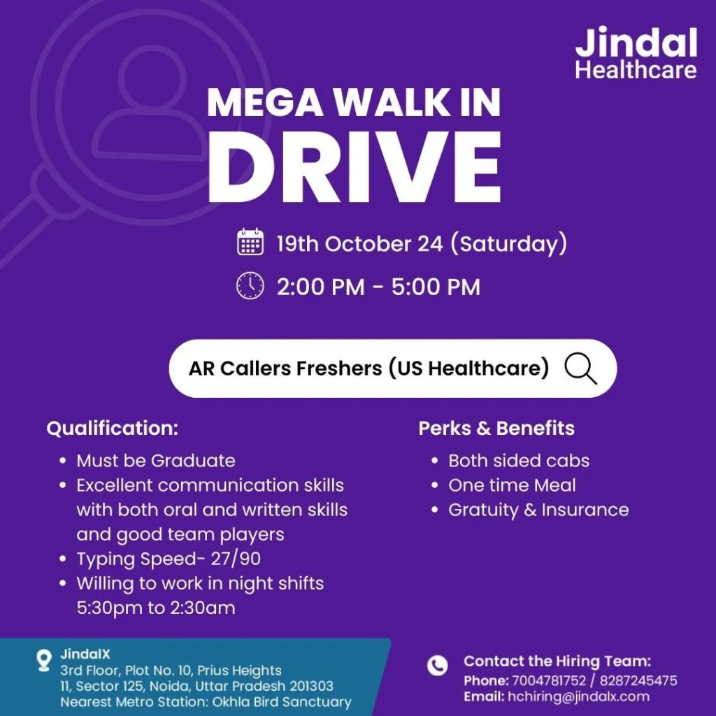 Jindal Healthcare Walk in