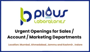 Pious Laboratories Hiring