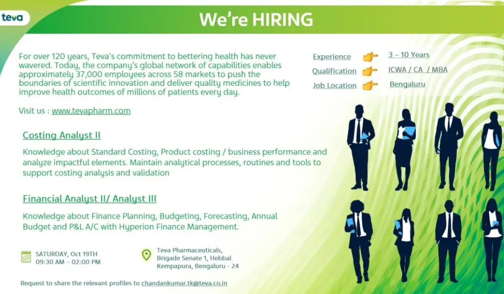 Teva Walk in Interview