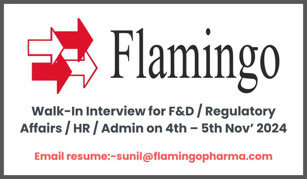 Flamingo Pharmaceuticals Walk in drive