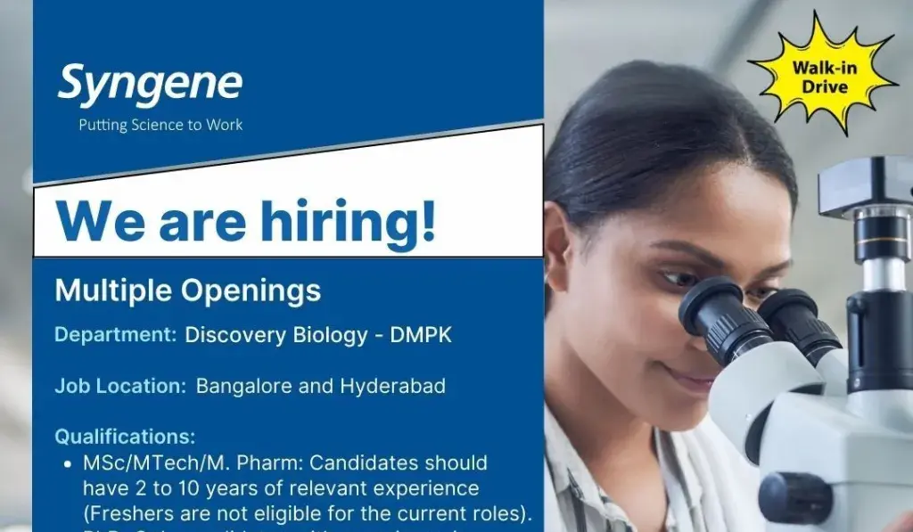 Syngene International – Walk-In Drive