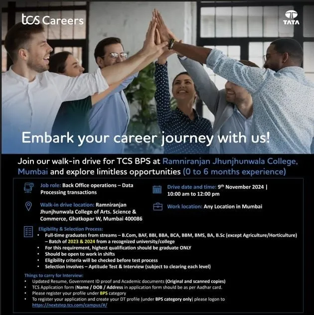 TCS BPS Walk-In Drive