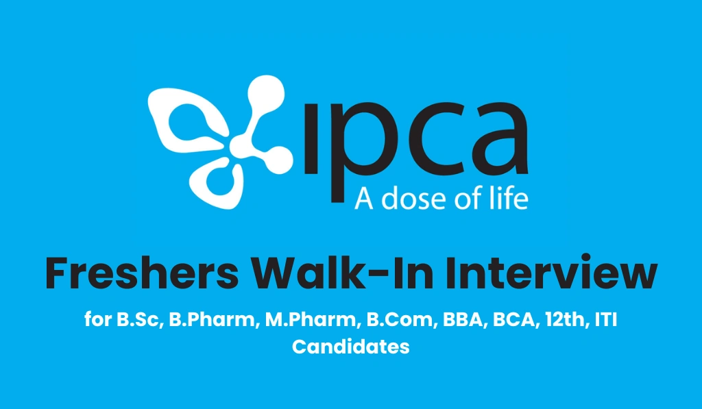 Freshers Walk-In Interview